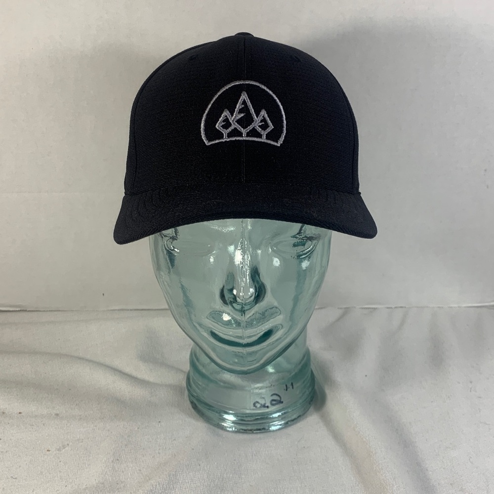 Mens Dark Blue Travis Mathew Hat with Grey Logo